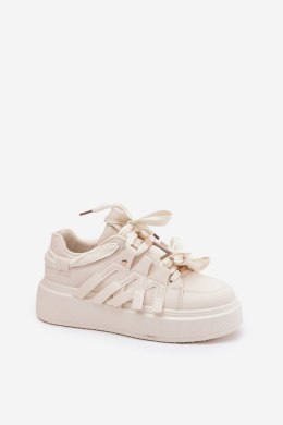 Buty Sportowe Model Penolle 8927 Beige - Step in style Step in style