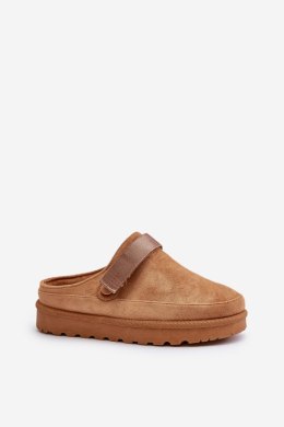 Kapcie Model Azida YY-12 Camel - Step in style Step in style