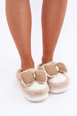 Kapcie Model Grilis FA-199 Beige - Step in style Step in style