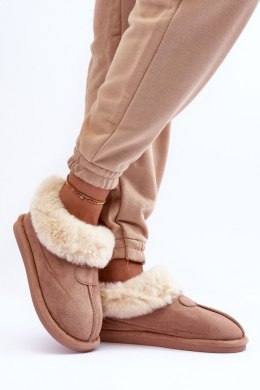 Kapcie Model Lanoze EV-58 Beige - Step in style Step in style