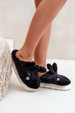 Kapcie Model Natasha FA-196 Black - Step in style Step in style