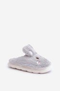 Kapcie Model Natasha FA-196 Light Grey - Step in style Step in style Kapcie Model Natasha FA-196 Light Grey - Step in style Step in style