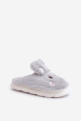 Kapcie Model Natasha FA-196 Light Grey - Step in style Step in style