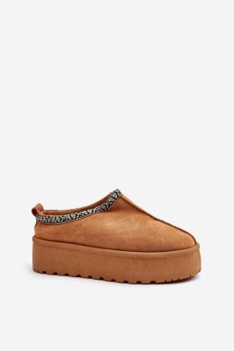 Kapcie Model Neroma 877-1 Camel - Step in style Step in style