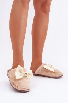 Kapcie Model Olfedi FA-133 Beige - Step in style Step in style