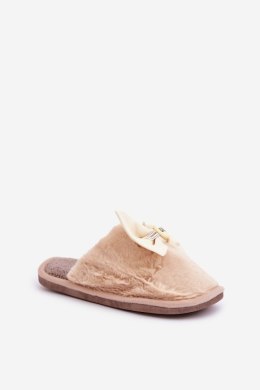 Kapcie Model Olfedi FA-133 Beige - Step in style Step in style