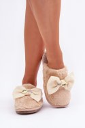 Kapcie Model Olfedi FA-133 Beige - Step in style Step in style Kapcie Model Olfedi FA-133 Beige - Step in style Step in style