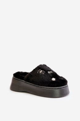 Kapcie Model Zintoria FA-225 Black - Step in style Step in style