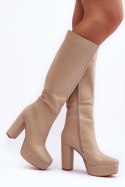 Kozaki Model Baldrema F11188 Beige - Step in style Step in style Kozaki Model Baldrema F11188 Beige - Step in style Step in style