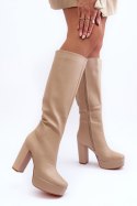 Kozaki Model Baldrema F11188 Beige - Step in style Step in style Kozaki Model Baldrema F11188 Beige - Step in style Step in style
