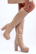 Kozaki Model Baldrema F11188 Beige - Step in style Step in style Kozaki Model Baldrema F11188 Beige - Step in style Step in style
