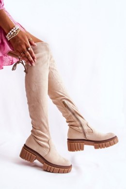 Kozaki Model Cheera UK105P Light Beige - Step in style Step in style