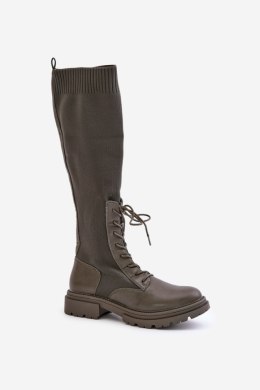 Kozaki Model Iranel 68129 Dark Green - Step in style Step in style