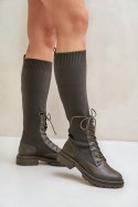 Kozaki Model Iranel 68129 Dark Green - Step in style Step in style Kozaki Model Iranel 68129 Dark Green - Step in style Step in style