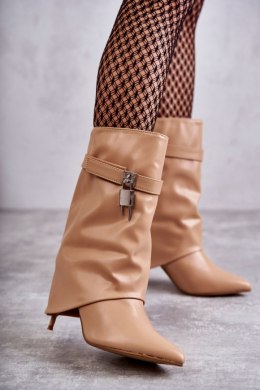 Kozaki Model Steffi O41 Beige - Step in style Step in style