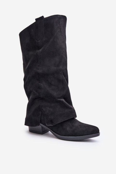 Kozaki Model Stinova RMR2382-2 Black - Step in style Step in style Kozaki Model Stinova RMR2382-2 Black - Step in style Step in style