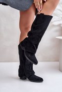 Kozaki Model Stinova RMR2382-2 Black - Step in style Step in style Kozaki Model Stinova RMR2382-2 Black - Step in style Step in style