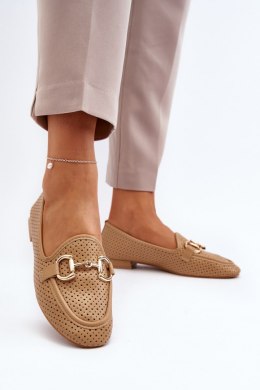 Mokasyny Model Iluvana FF-33 Camel - Step in style Step in style