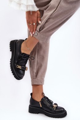 Półbuty Model DA MR870-80 Black - Step in style Step in style