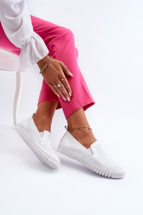 Półbuty Model Theophia 7874 White - Step in style Step in style Półbuty Model Theophia 7874 White - Step in style Step in style