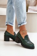 Półbuty Model Zazoo 20168 Dark Green - Step in style Step in style Półbuty Model Zazoo 20168 Dark Green - Step in style Step in style