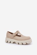 Półbuty Model Zazoo 20183 Beige - Step in style Step in style Półbuty Model Zazoo 20183 Beige - Step in style Step in style