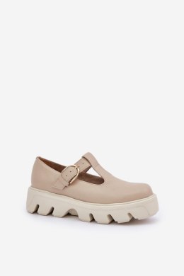 Półbuty Model Zazoo 20183 Beige - Step in style Step in style
