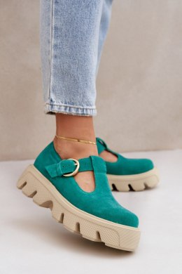 Półbuty Model Zazoo 20183 Green - Step in style Step in style