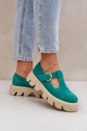 Półbuty Model Zazoo 20183 Green - Step in style Step in style Półbuty Model Zazoo 20183 Green - Step in style Step in style