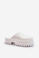 Sandał Klapki Model Big Star NN274015 White - Step in style Step in style Sandał Klapki Model Big Star NN274015 White - Step in style Step in style