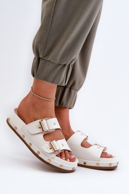 Sandał Klapki Model Big Star NN274081 White - Step in style Step in style