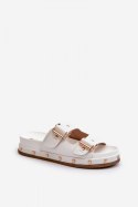 Sandał Klapki Model Big Star NN274081 White - Step in style Step in style Sandał Klapki Model Big Star NN274081 White - Step in style Step in style