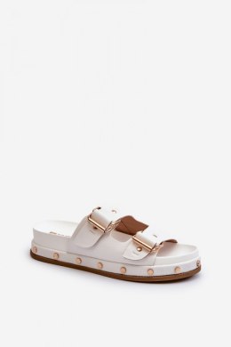 Sandał Klapki Model Big Star NN274081 White - Step in style Step in style