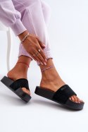 Sandał Klapki Model Big Star NN274A670 Black - Step in style Step in style Sandał Klapki Model Big Star NN274A670 Black - Step in style Step in style