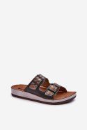 Sandał Klapki Model Inblu CP000045 Black - Step in style Step in style Sandał Klapki Model Inblu CP000045 Black - Step in style Step in style