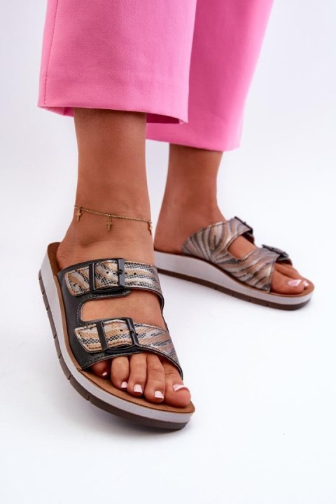 Sandał Klapki Model Inblu CP000045 Black - Step in style Step in style Sandał Klapki Model Inblu CP000045 Black - Step in style Step in style