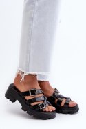 Sandał Klapki Model Zaxy NN285043 Black - Step in style Step in style Sandał Klapki Model Zaxy NN285043 Black - Step in style Step in style