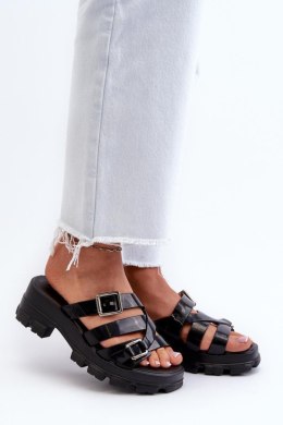 Sandał Klapki Model Zaxy NN285043 Black - Step in style Step in style