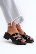 Sandał Klapki Model Zaxy NN285043 Black - Step in style Step in style Sandał Klapki Model Zaxy NN285043 Black - Step in style Step in style