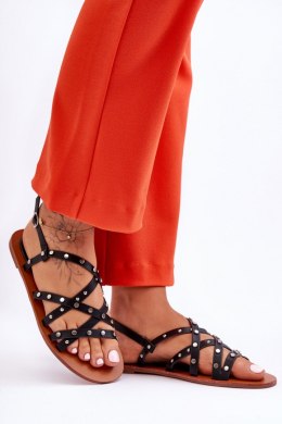 Sandały Model Alemona THS-88 Black - Step in style Step in style