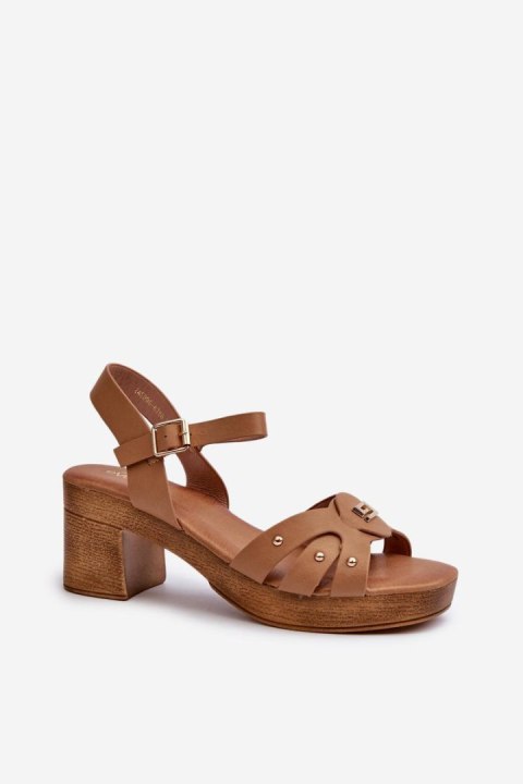 Sandały Model Assames 24SD98-6758 Brown - Step in style Step in style Sandały Model Assames 24SD98-6758 Brown - Step in style Step in style