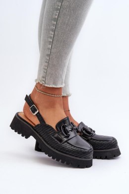 Sandały Model DA MR38-656 Black - Step in style Step in style