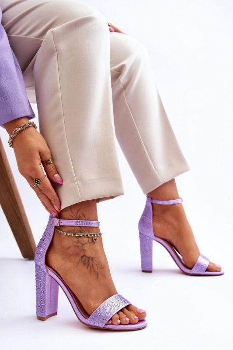 Sandały Model Idealistic H8-371 Violet - Step in style Step in style Sandały Model Idealistic H8-371 Violet - Step in style Step in style