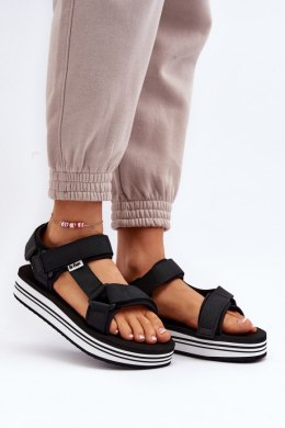 Sandały Model Lee Cooper LCW-24-05-2753 Black/White - Step in style Step in style