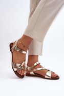 Sandały Model Zazoo 40182 Gold - Step in style Step in style