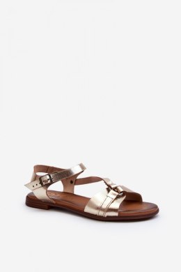 Sandały Model Zazoo 40182 Gold - Step in style Step in style