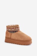 Śniegowce Model Avatharia 20226-4B Camel - Step in style Step in style Śniegowce Model Avatharia 20226-4B Camel - Step in style Step in style