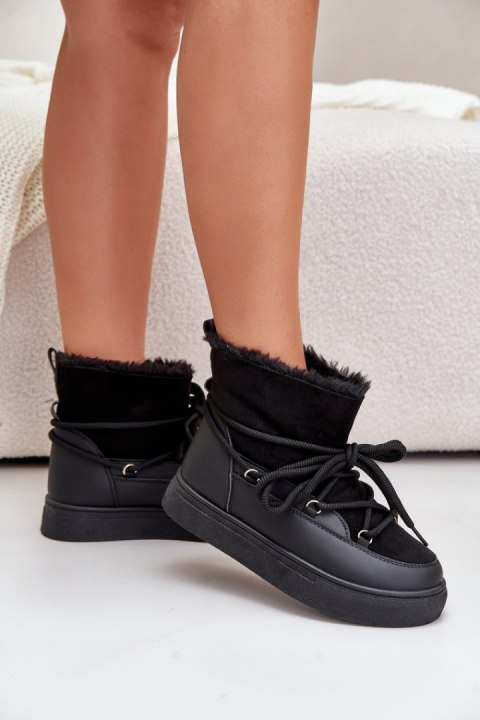 Śniegowce Model Aziara 8933 Black - Step in style Step in style Śniegowce Model Aziara 8933 Black - Step in style Step in style