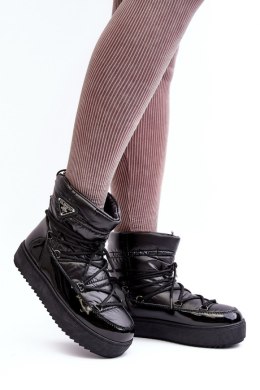 Śniegowce Model Fleure NB606 Black - Step in style Step in style