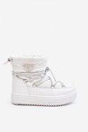 Śniegowce Model Fleure NB606 White - Step in style Step in style Śniegowce Model Fleure NB606 White - Step in style Step in style